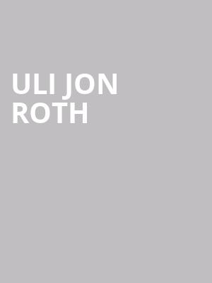 Uli Jon Roth at O2 Academy Islington